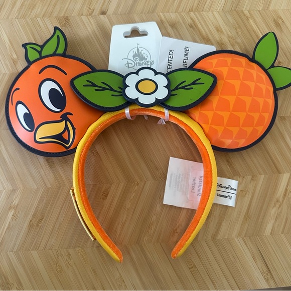 NWT Disney Orange Bird Loungefly Ear EPCOT International Flower & Garden - Picture 1 of 8
